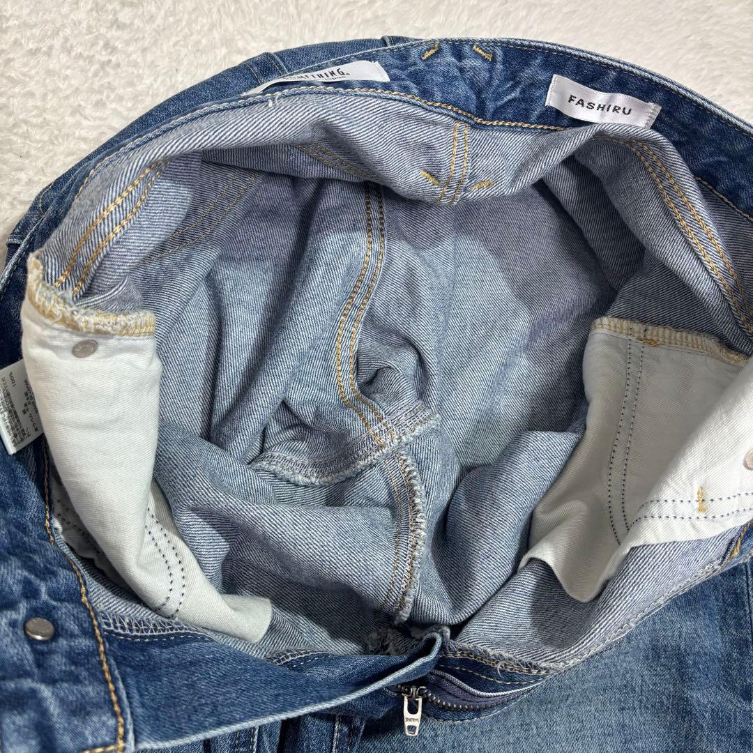 美品 FASHIRU × SOMETHING baggy fit Jeans