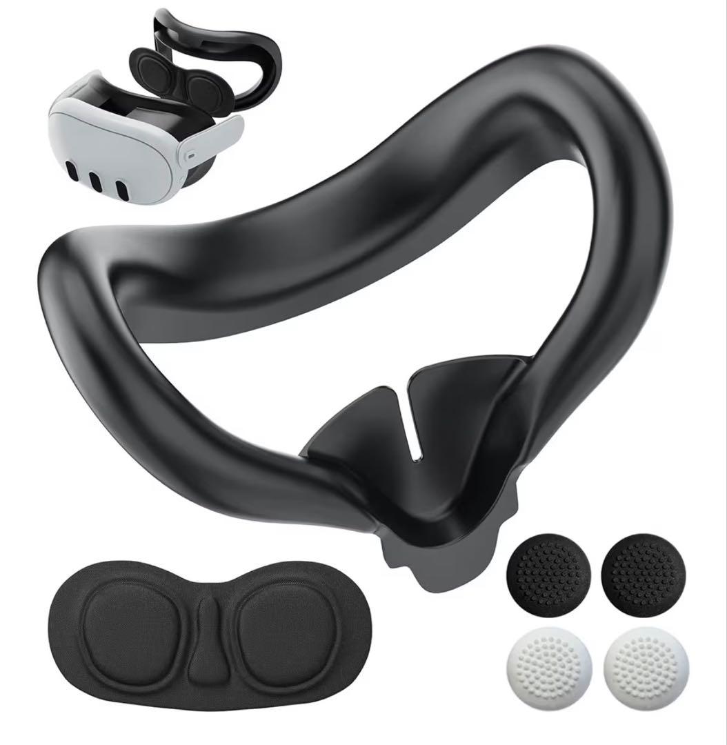  Quest 3 4K 512GB VRヘッドセット バッテリーパック付