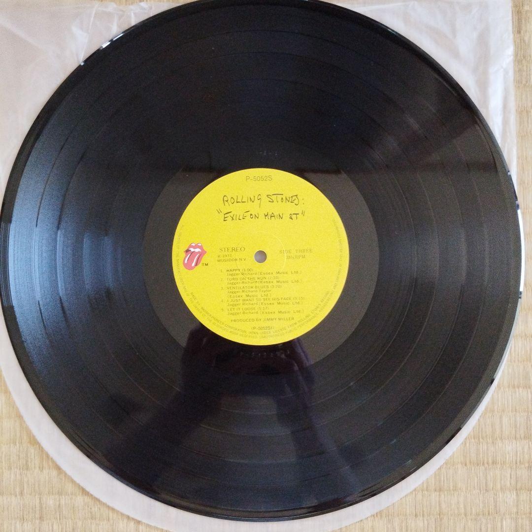 洋楽 The Rolling Stones Exile on Main St. LP