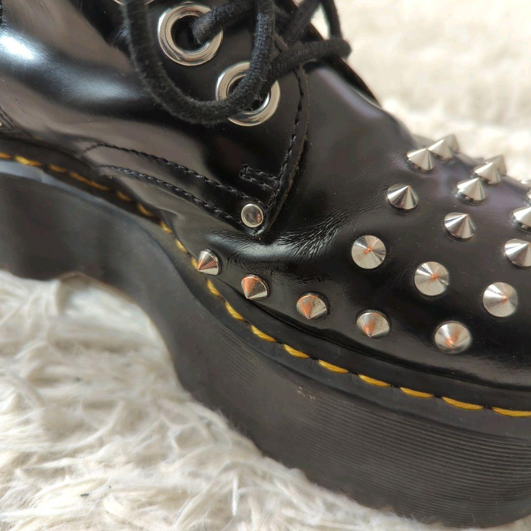 ドクターマーチン JADON MAX STUD 厚底 ブラック 24cm