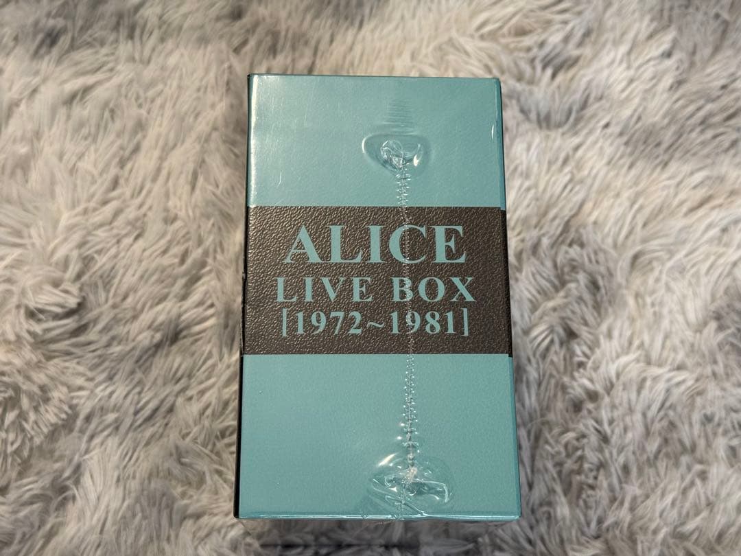 未開封　ALICE LIVE BOX 1972～1981 12CD+DVD限定盤