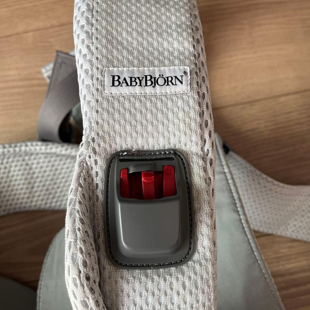 BABYBJÖRN グレー 抱っこ紐 メッシュ　ONE KAI