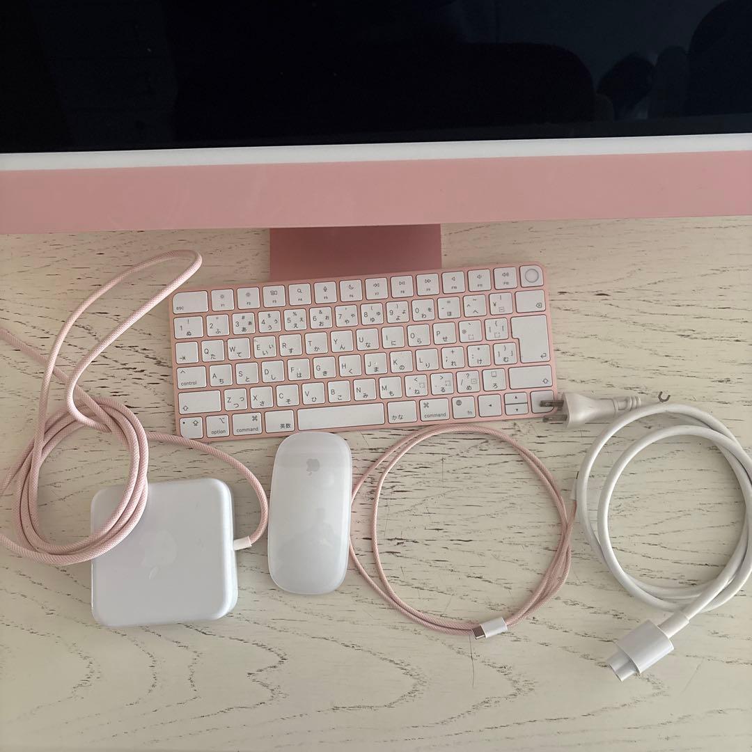 Apple iMac ピンク 本体と付属品