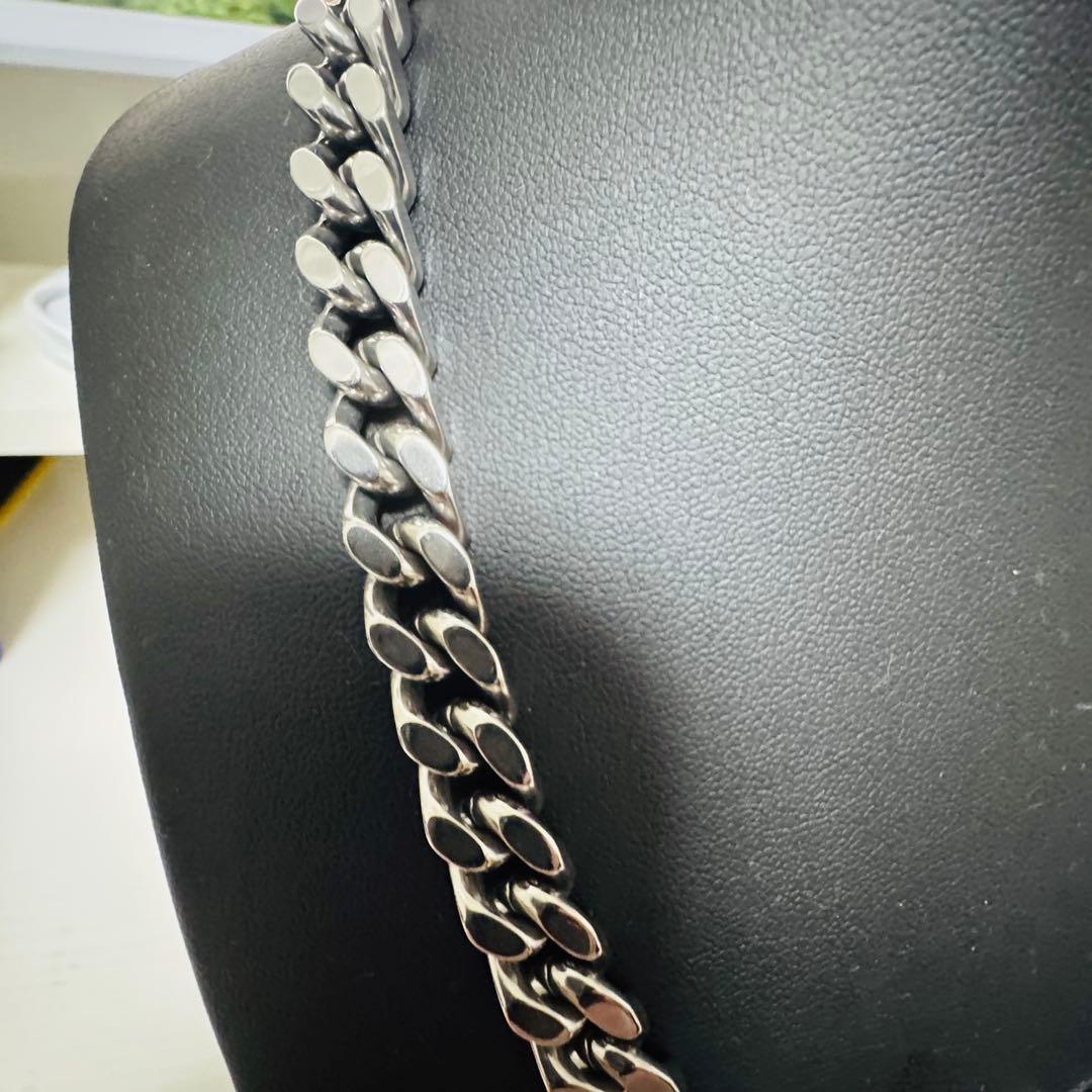 FENDI フェンディ　バゲット　チェーン　ネックレス　喜平