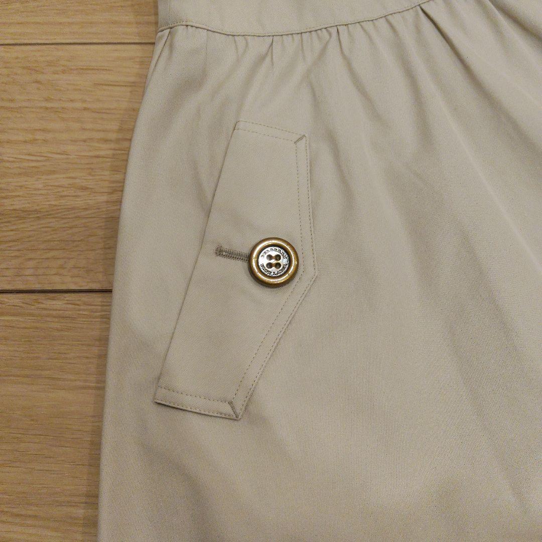 【美品】BURBERRY ブルーレーベル 長袖ひざ丈ワンピース
