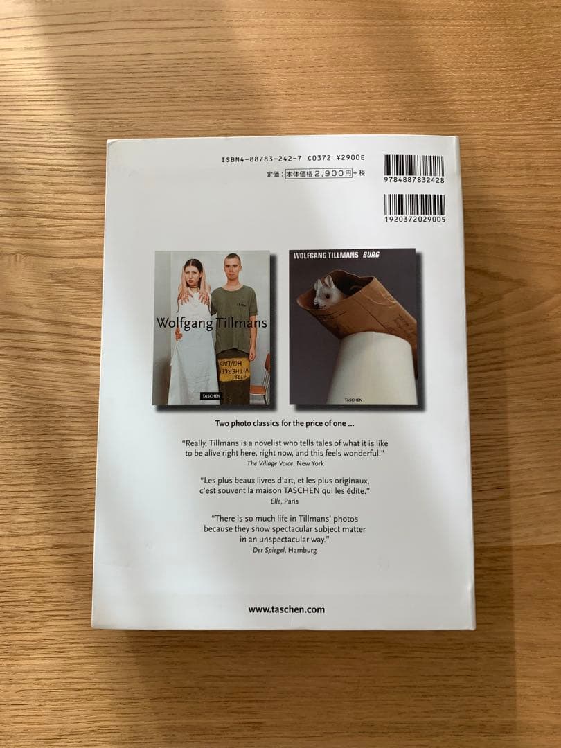 【希少】Wolfgang Tillmans 写真集　日本版