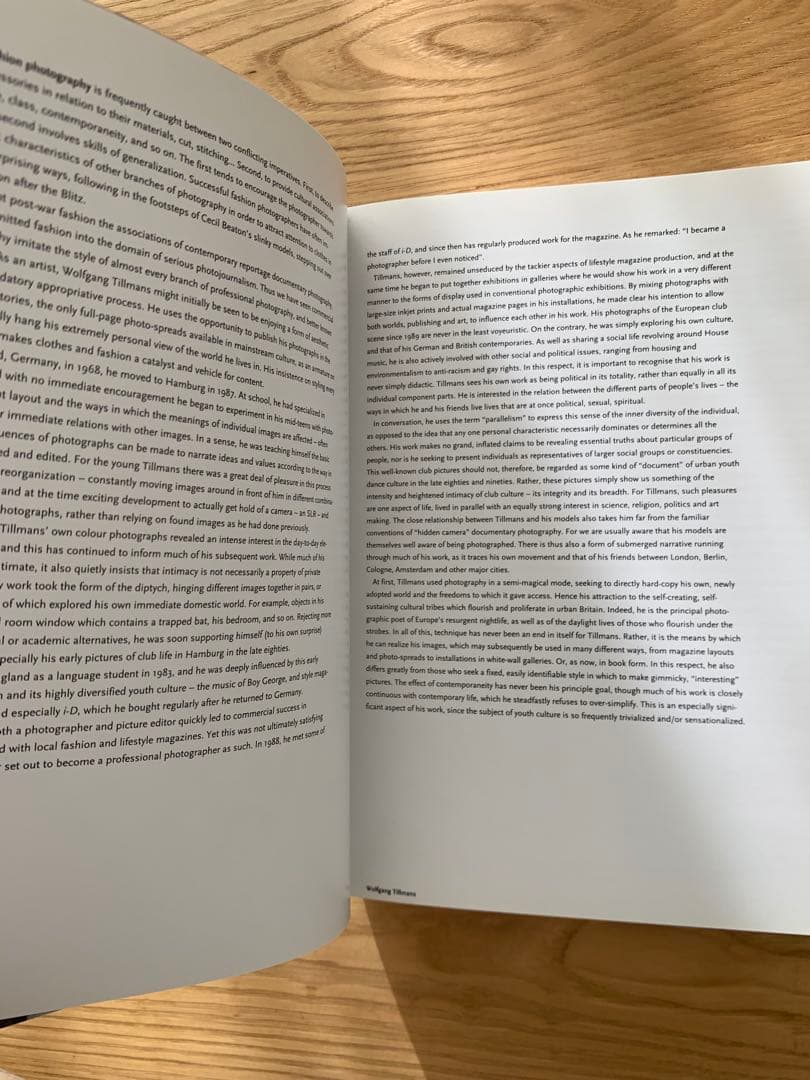 【希少】Wolfgang Tillmans 写真集　日本版