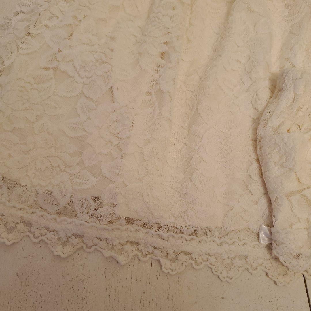 LIZ LISA アイボリー レースキャミソールとショーツセット