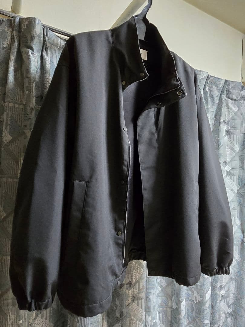 Cornier FINEST WOOL CANVAS スタンドカラーブルゾン