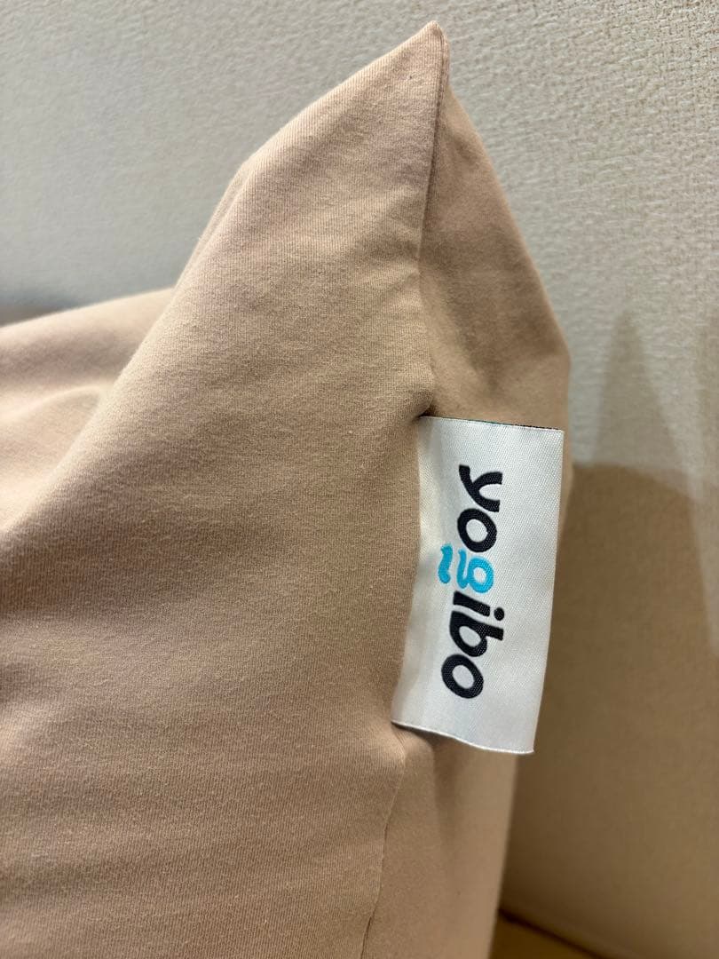 【美品】　yogibo mini ライトグレー
