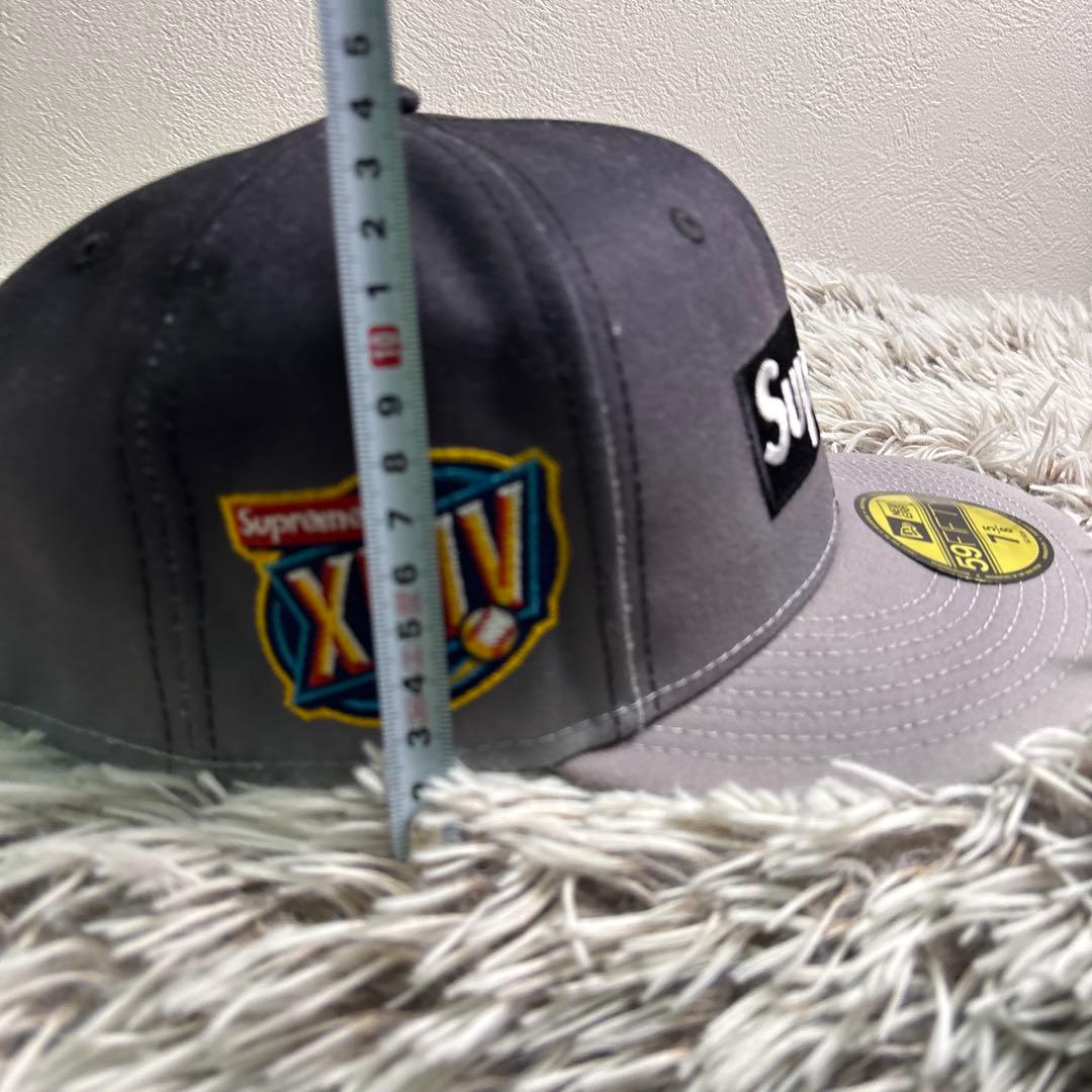 NEW ERA×Supreme XLIV 7 5/8 used BOXLOGO