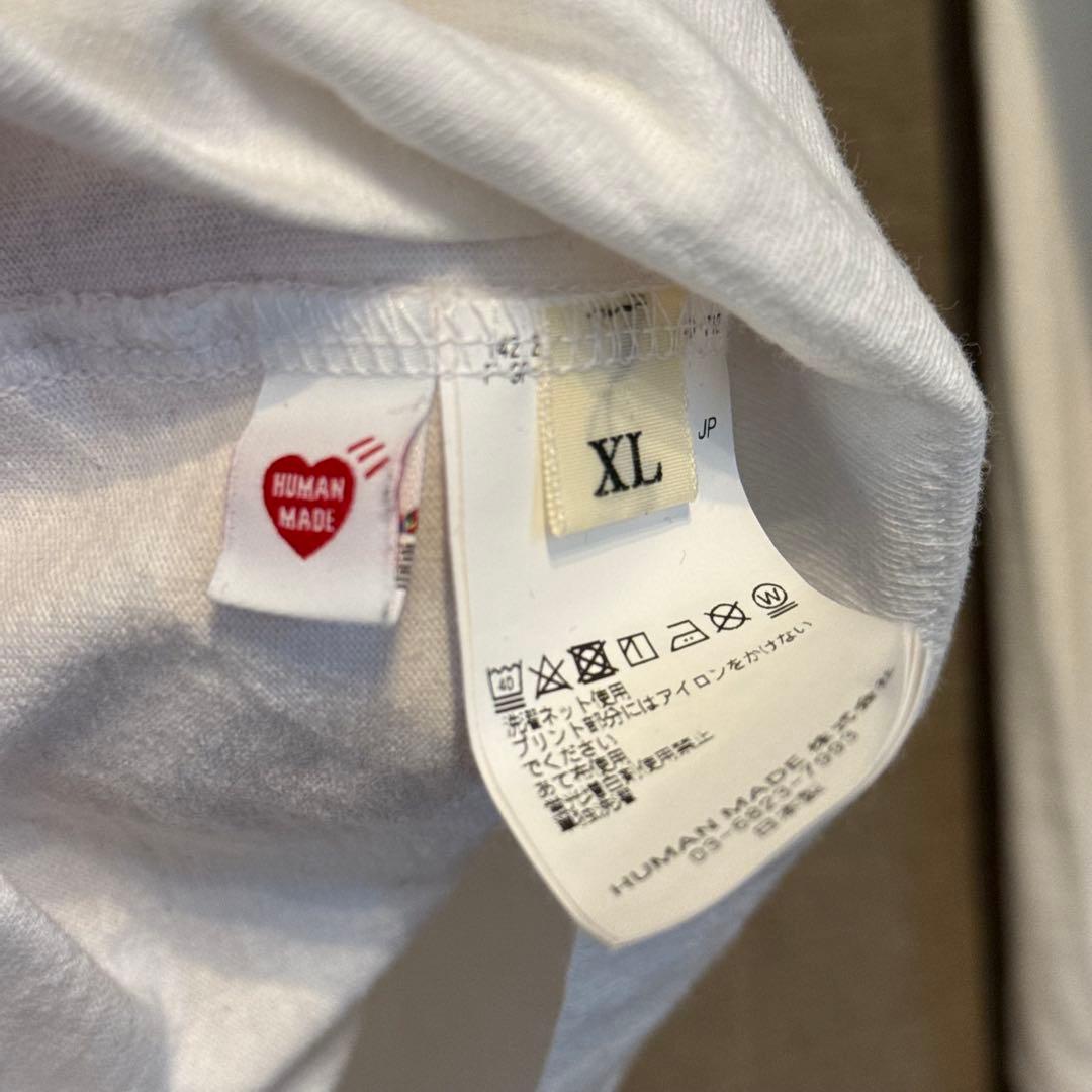 Human Made ハート ロゴ ロング Tシャツ