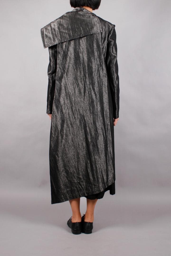 新品未使用 Yohji Yamamoto FEMME アシンメトリー コート 2