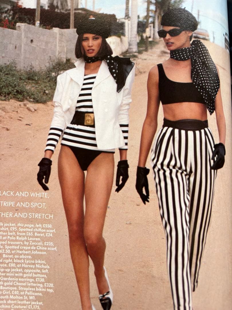 VOGUE UK 1990年5月　プレミア完売号　リンダ&クリスティ
