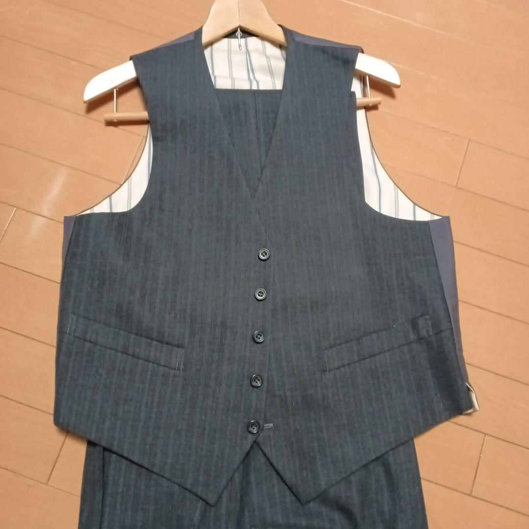 s*o様 美品　日本製ISHIDAEI TOKYO アルパ100%　メンズスーツ