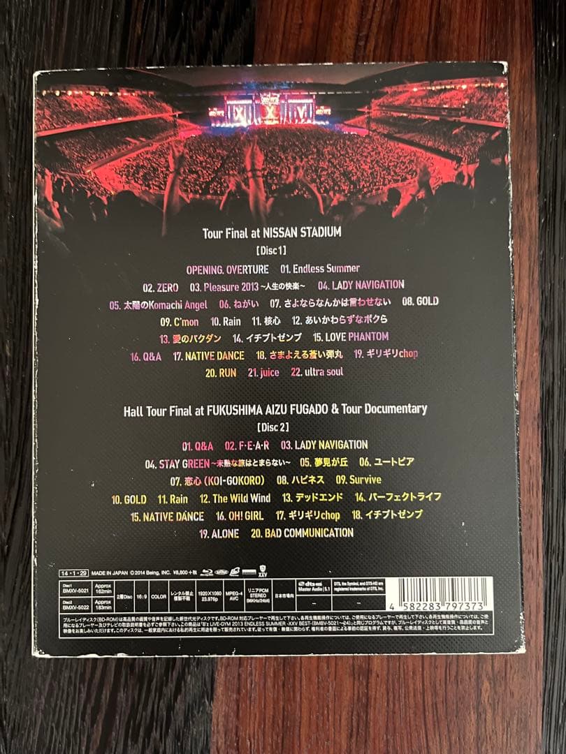 B'z LIVE GYM Pleasure 2008 & 2013 セット