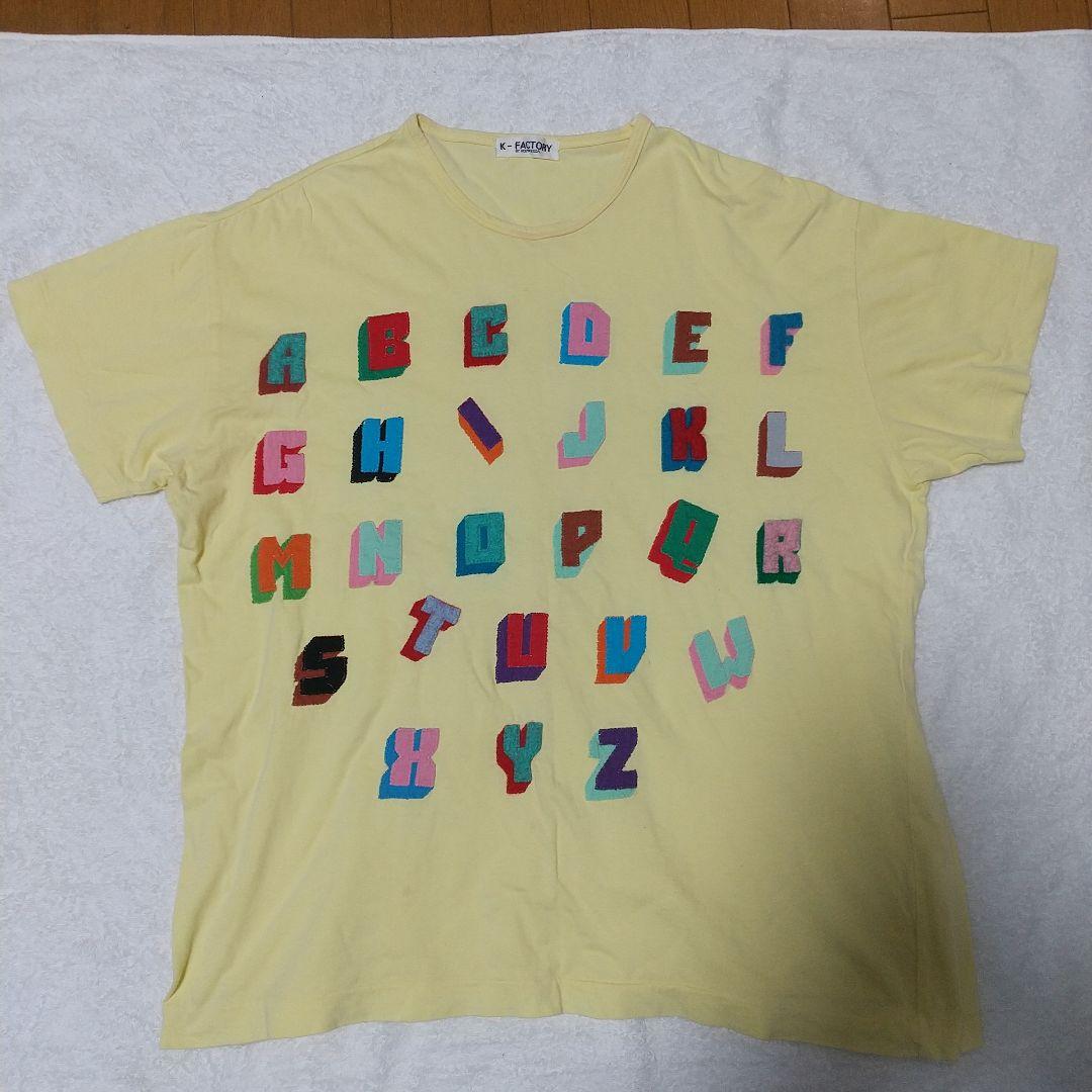K-FACTORY イケダノブオ Tシャツ 80年代 ケーファクトリー イエロー