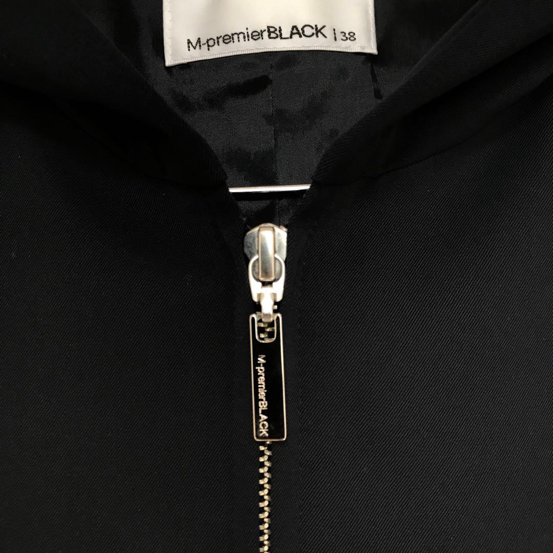 M-premier BLACK エムプルミエ　ストレッチ　ライトコート