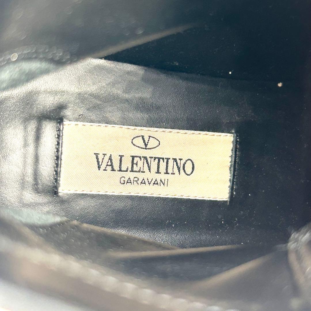 VALENTINO ブーツ ロックスタッズ レディース 23.5cm