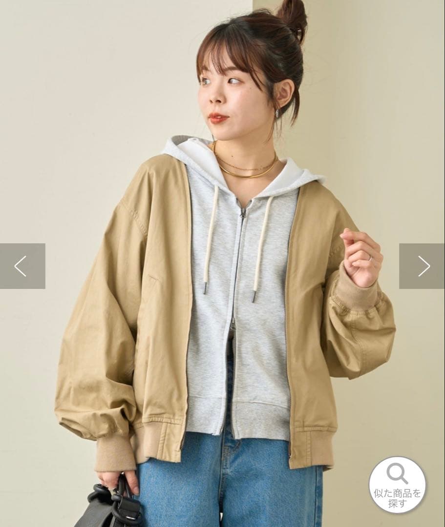 新品　CIAOPANIC TYPY 2WAY ZIP切替トレンチコート