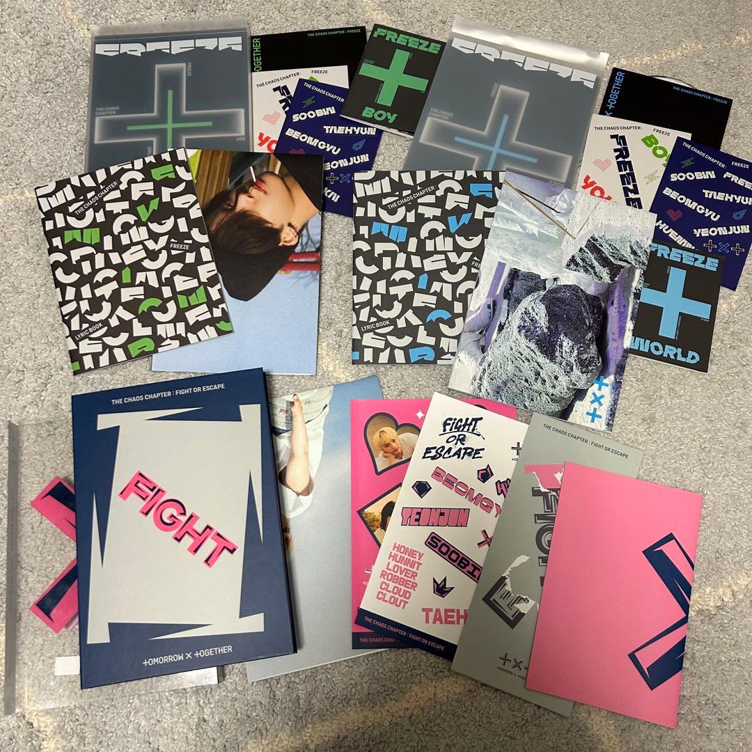 TXT アルバム CD まとめ売り