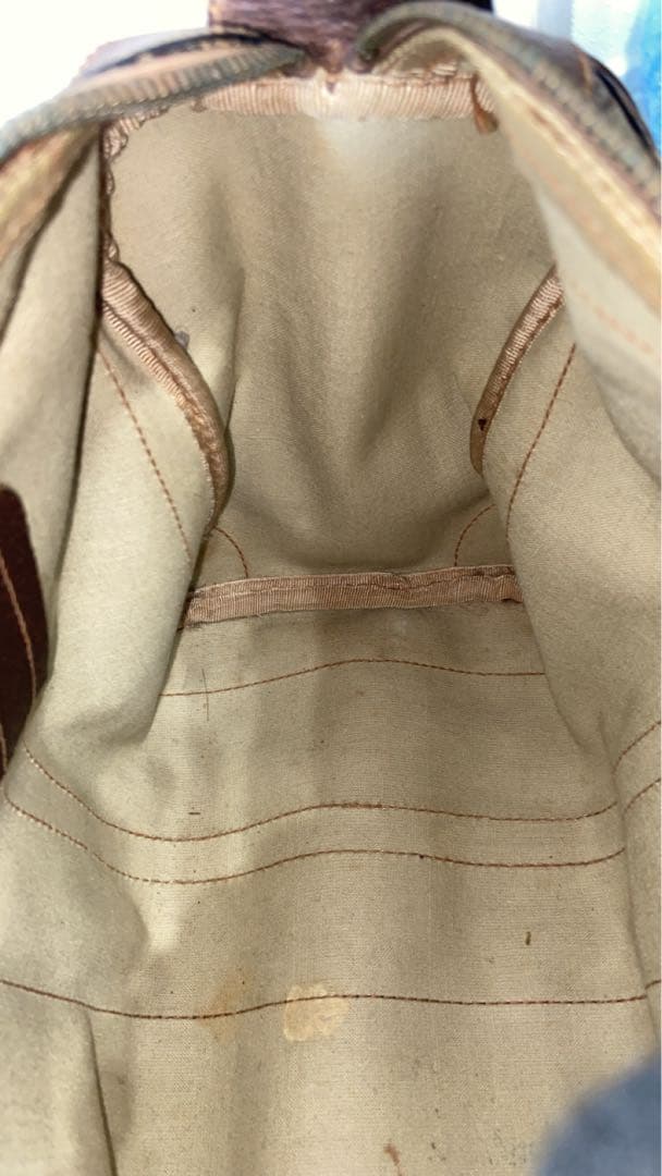 GUCCI ボストンバッグ　シェリーライン　GG スプリーム　レザー