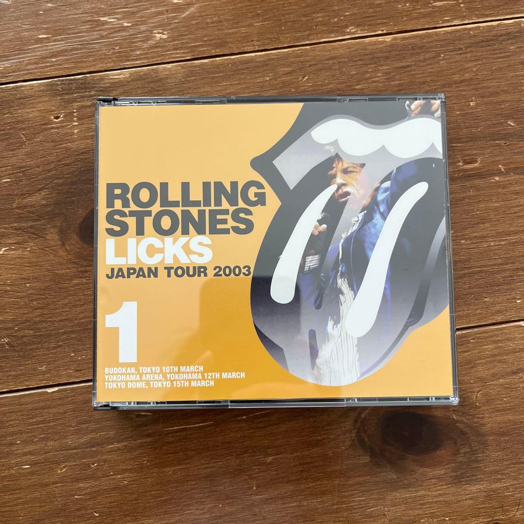 洋楽 ROLLING STONES LICKS JAPAN TOUR 200