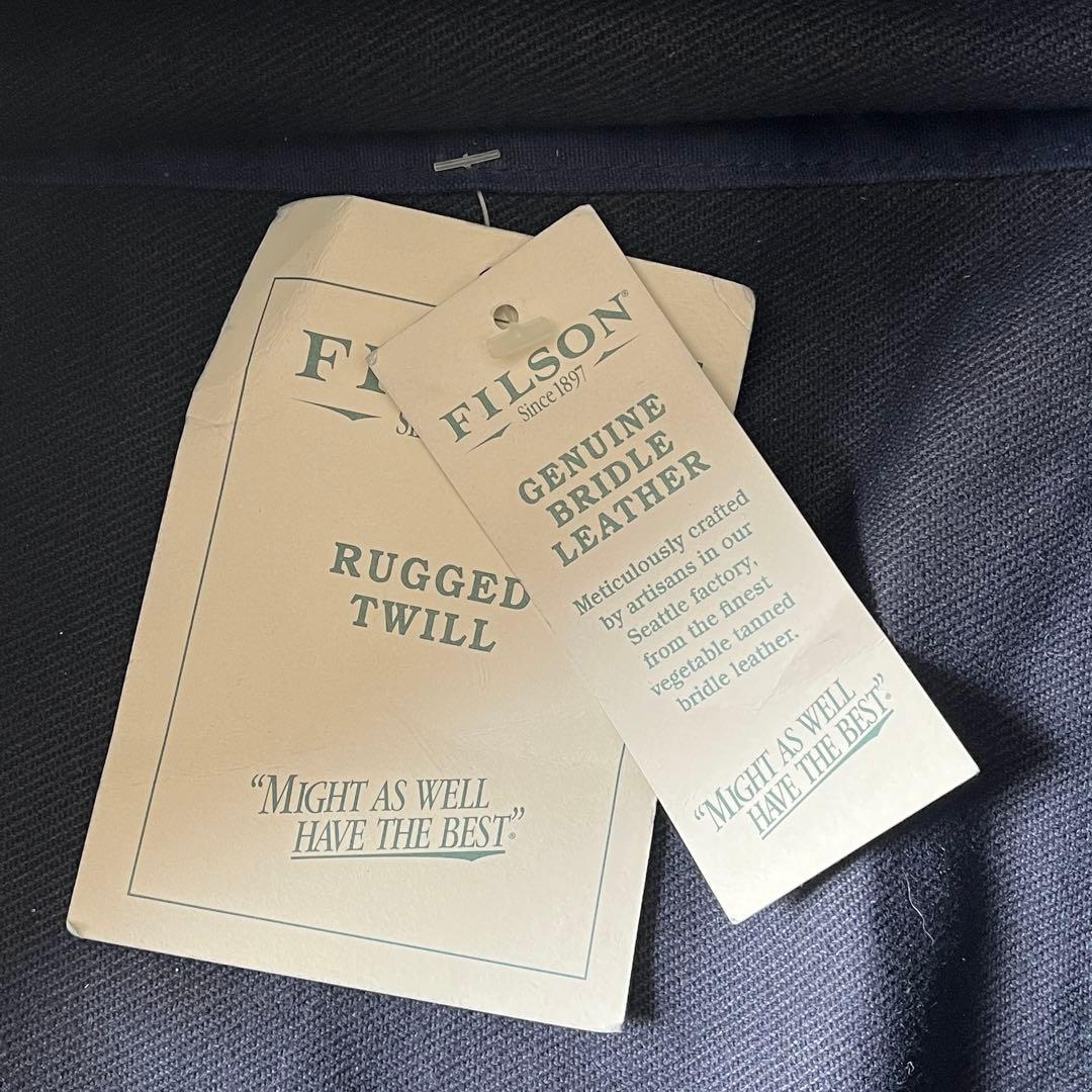 未使用✨FILSON フィルソン　DUFFLE BAG ネイビー　ボストンバッグ