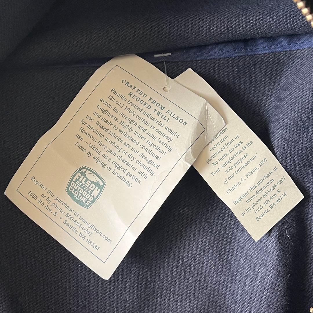 未使用✨FILSON フィルソン　DUFFLE BAG ネイビー　ボストンバッグ