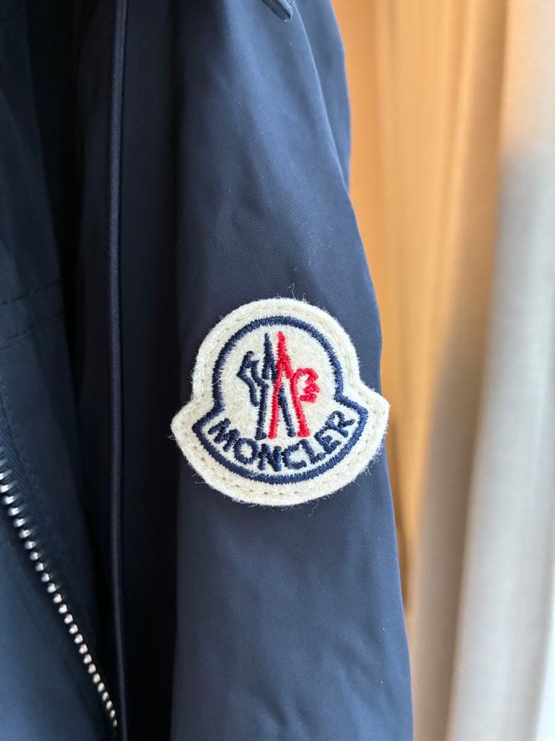 MONCLER OCRE GIUBBOTTO ネイビー サイズ1 ナイロンコート