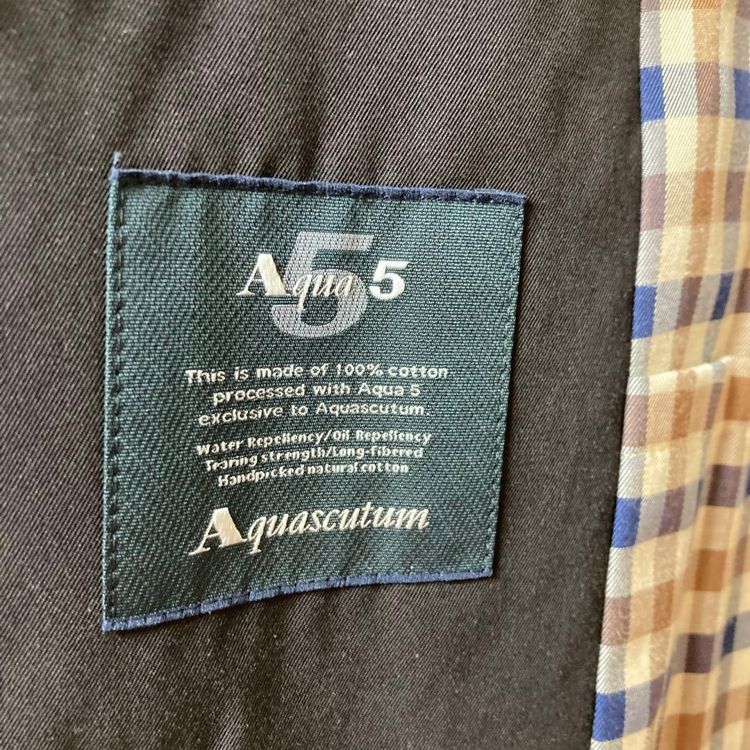Aquascutum トレンチコート　英国製　34