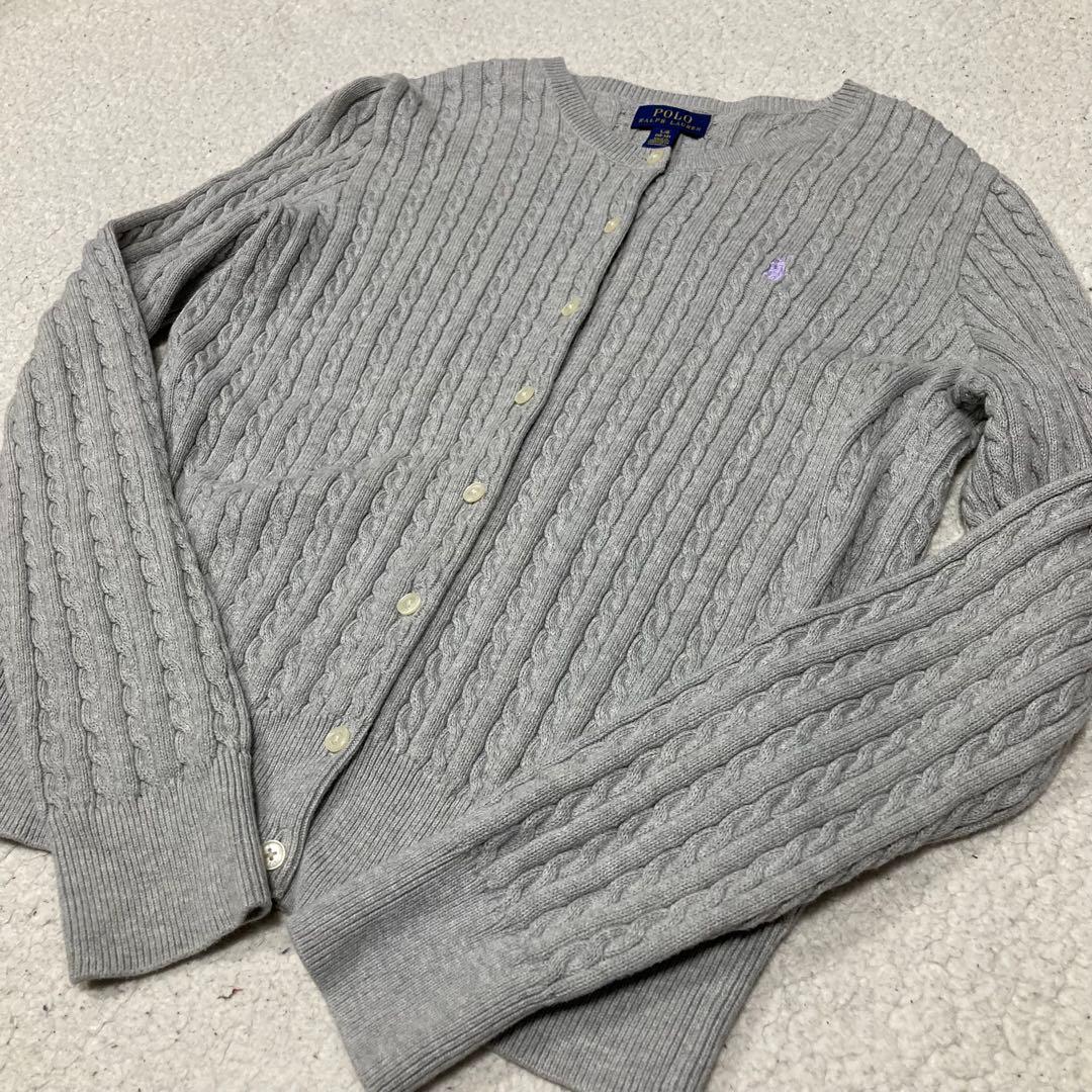美品　現行　POLO RALPH LAUREN ケーブルニット　カーディガン