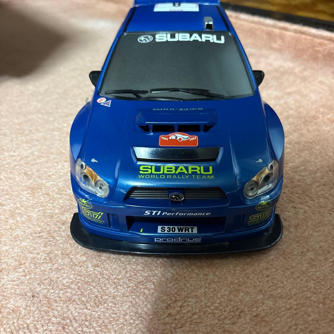 [タイヨー　ラジコン]SUBARU WRX 2003 ラリーカー 1/10