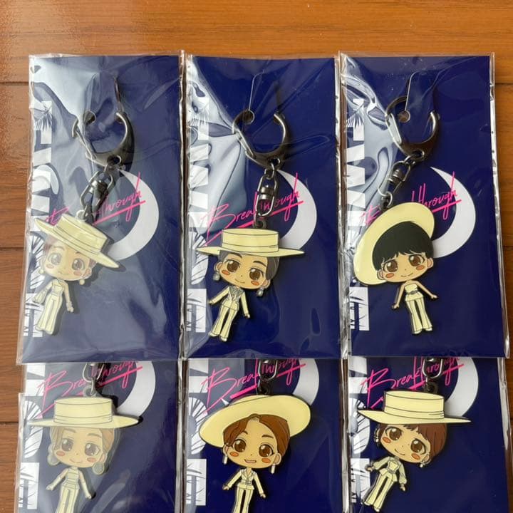 TWICE ”breakthrough“のキーホルダー全種類セット売り