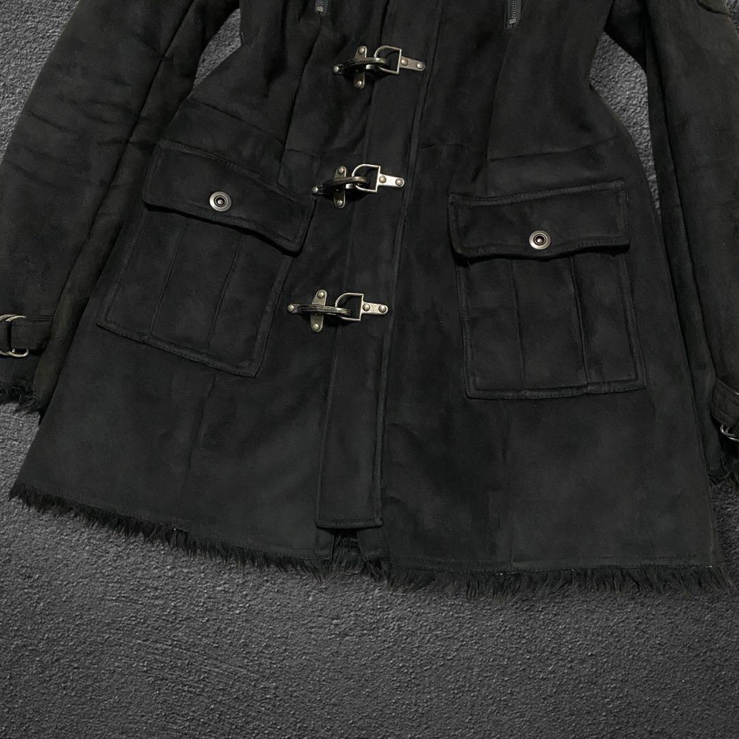 ジャケット・アウター in the attic fur hooded fireman jacket