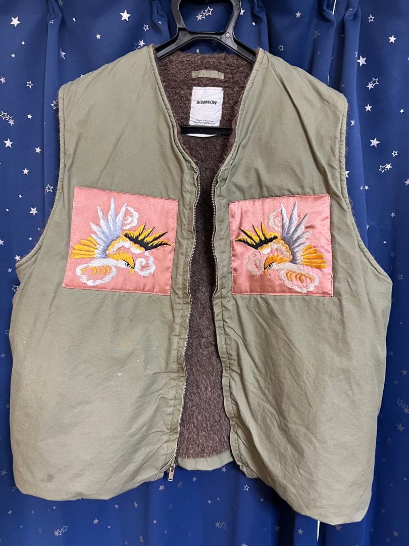 トップス BOW WOW REMADE USN DECK VEST SUKAJAN