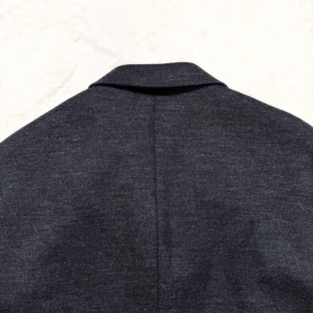 【美品】ナノユニバースx Damerino テーラードジャケット　XL ウール混