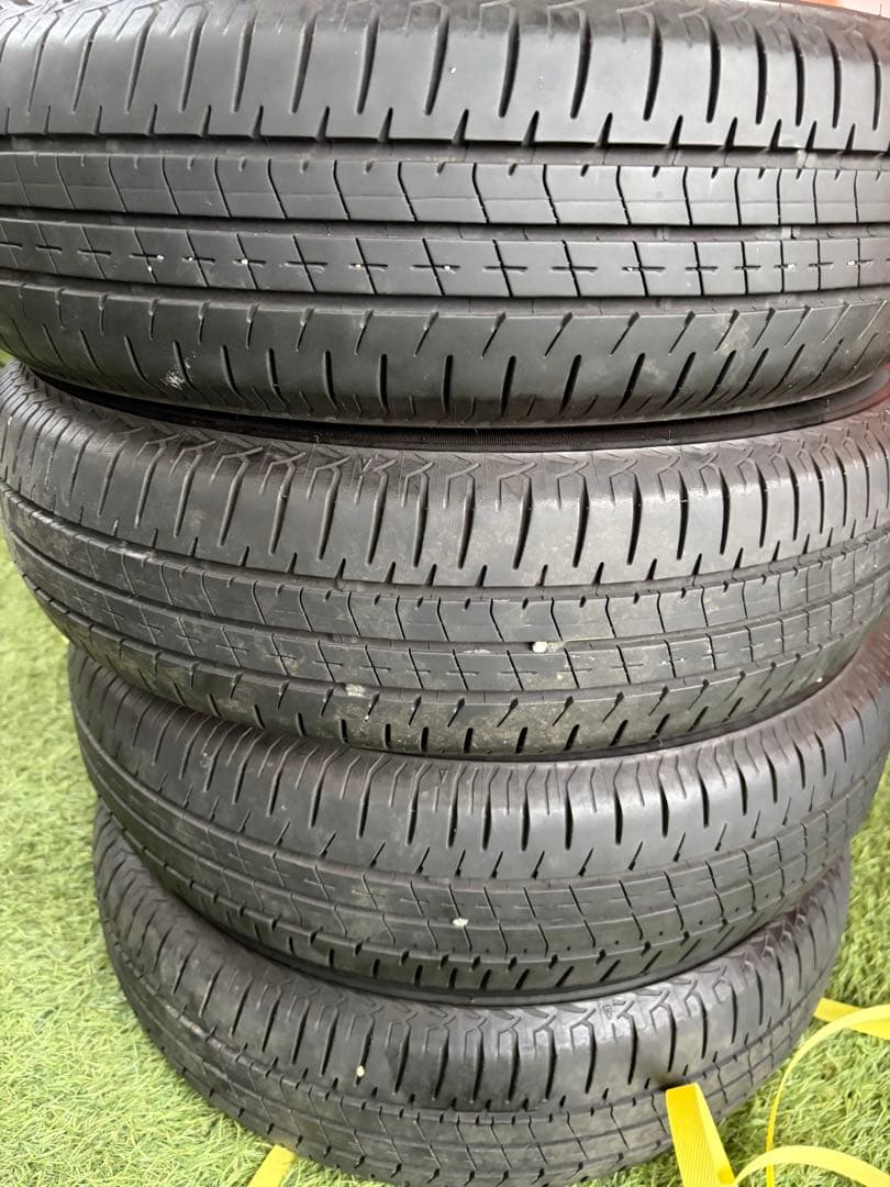 23年製 155/65R14 エコピアNH200C 4本セットバリ溝ブリヂストン