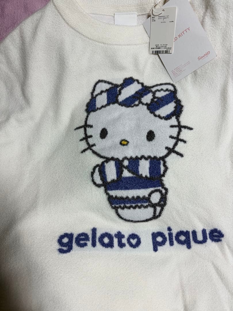 【gelato pique】スムーズィーワンピース オフホワイト