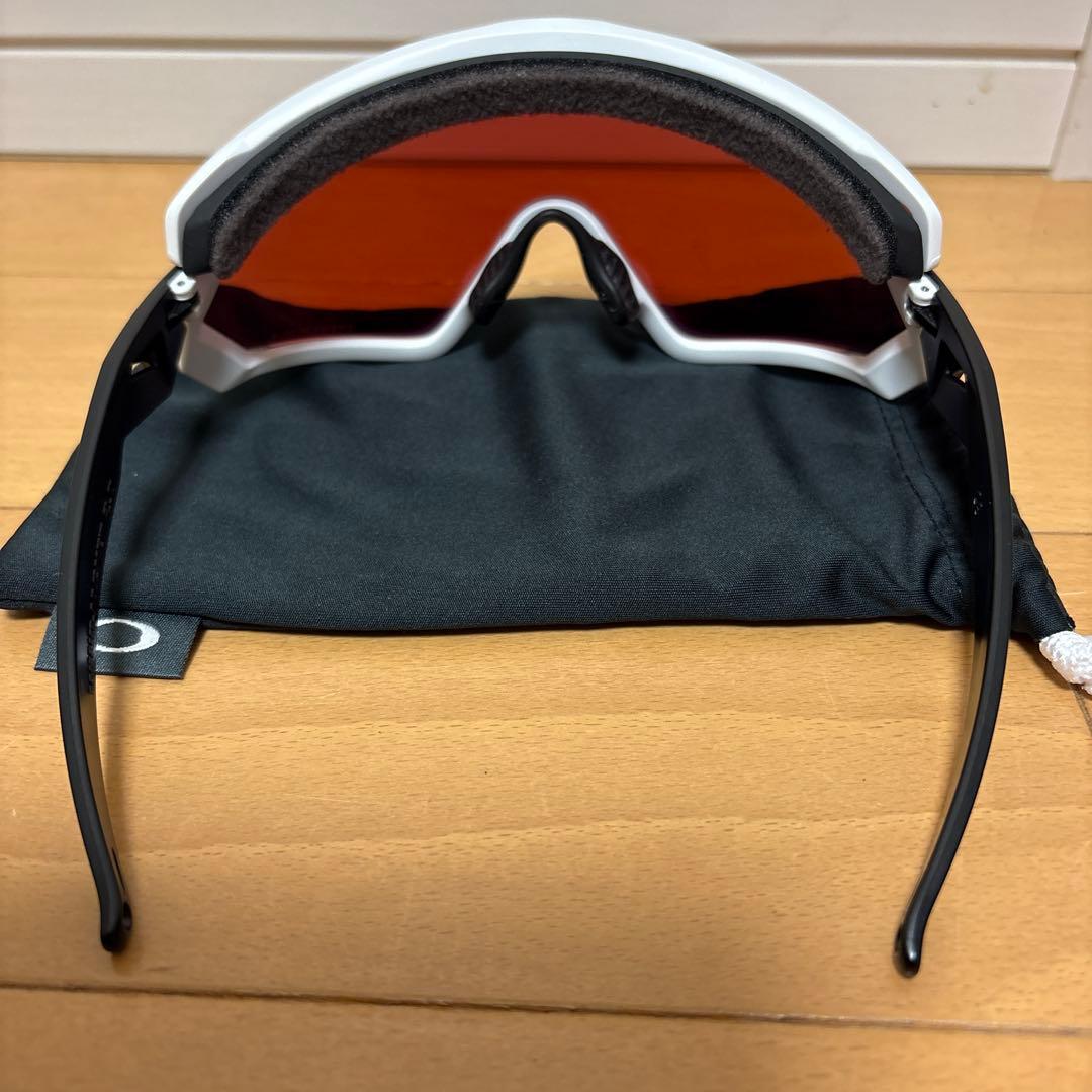 め*め様 極美品 OAKLEY WINDJACKET 2.0 白×黒オークリー
