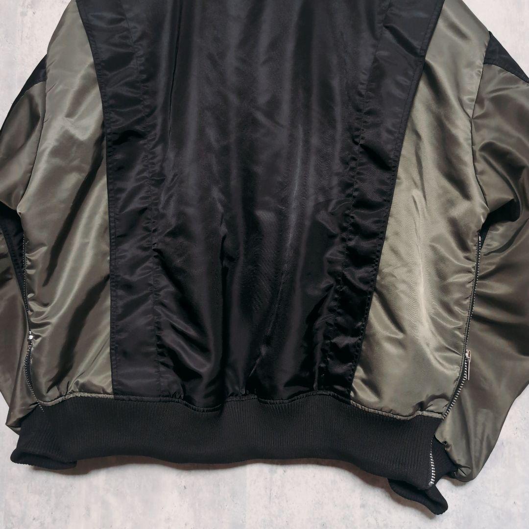 SeeSew シーソー【M】オーバースペックMA-1　黒