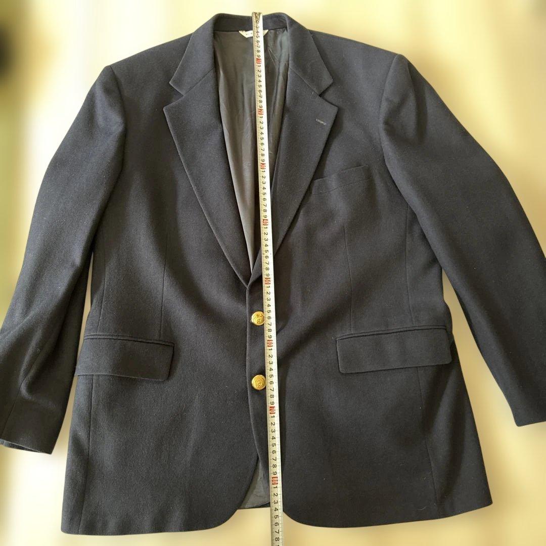 ラルフローレン　ネイビー テーラードジャケット　3XL ウール　USA