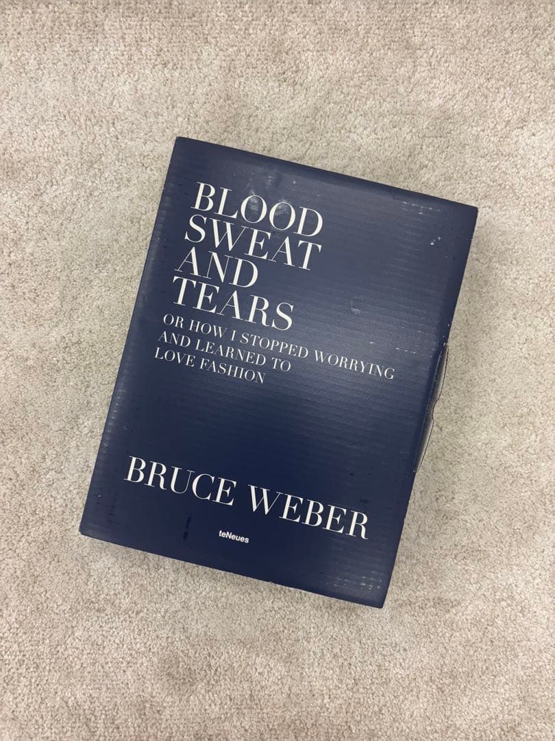 洋書 BLOOD SWEAT AND TEARS / BRUCE WEBER