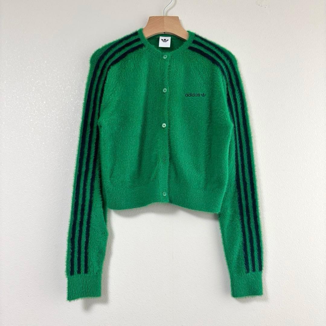 S30　アディダス　adidas FLUFFY カーディガン