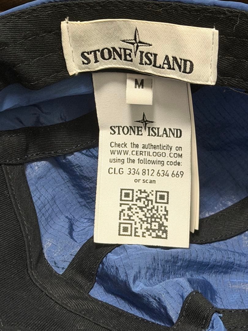 STONE  ブルーキャップ　Ｍサイズ【早い者勝ち】