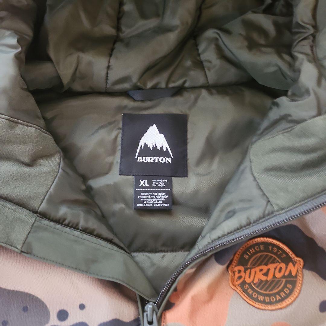 BURTON 迷彩柄 スノーボードウェア XL