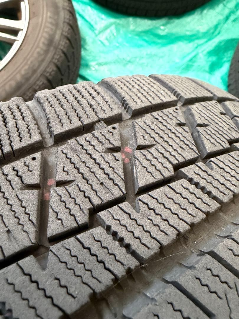 Fang アルミホイール15インチ(ブリヂストンブリザック付)195/65R15