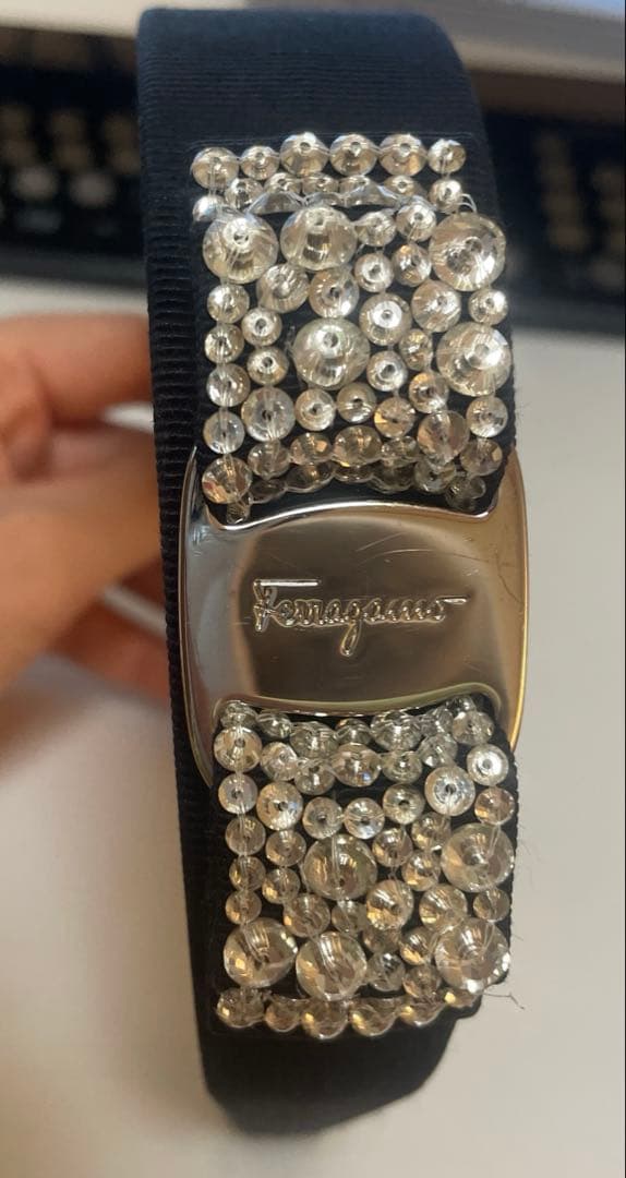 Ferragamo カチューシャ 黒