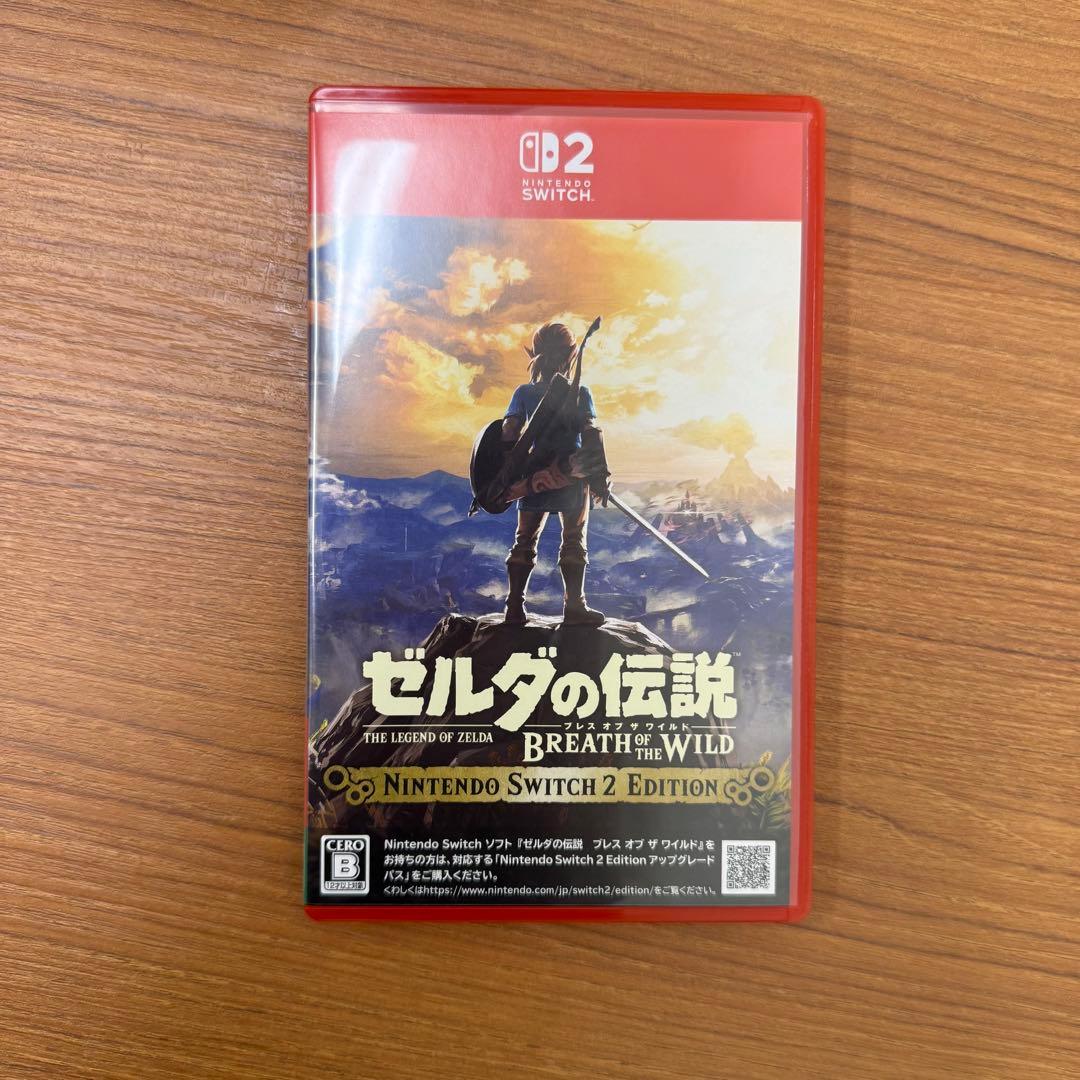 【美品】 ゼルダの伝説 ブレスオブザワイルド Nintendo Switch2