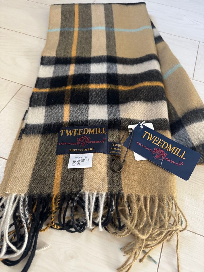TWEEDMILLマフラー【新品未使用】